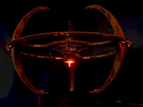 Deep Space Nine space station by Zuppa