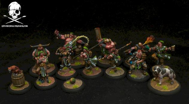 Guild Ball Brewer's Team by Jolly Roger Studio