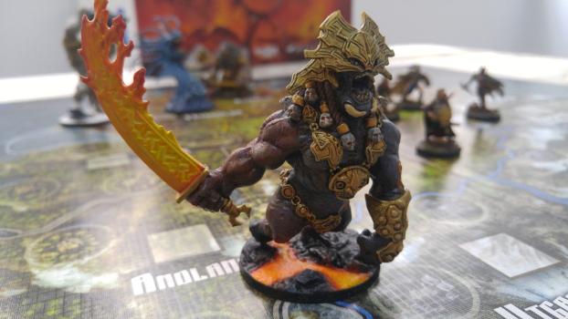 Blood Rage - Fire Giant by afonsobe