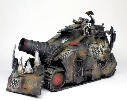 Ork KillBursta Tank by ThirdEyeNuke