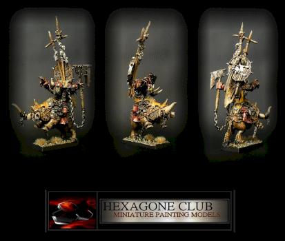 Warhammer ORQUES Gorbad Griff'Eud'Fer . by Hexagone Club