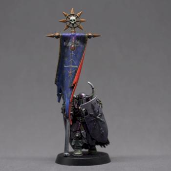 Chaos Warrior with banner by axlyoo