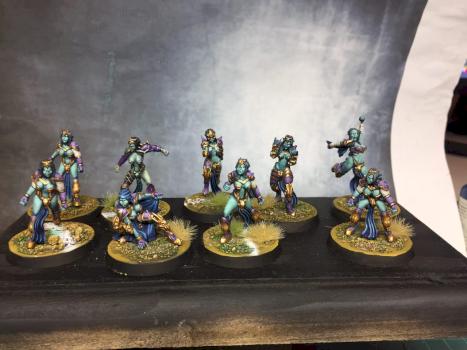 Occulte Predators Fantasy Football Team by nightminiatures