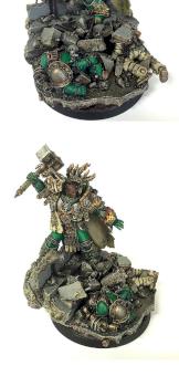 Vulkan Primarch of the Salamanders by dumb87