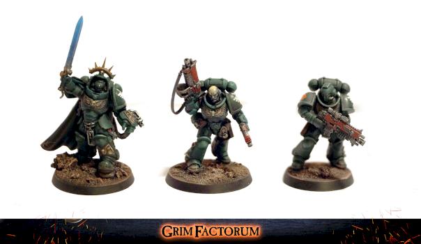Dark Angels Space Marines Primaris Characters by Grim Factorum