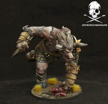Judgment the Game Thorgar - Minotaur Gladiator by Jolly Roger Studio