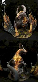 Kingdom Death Dragon King by Jolly Roger Studio