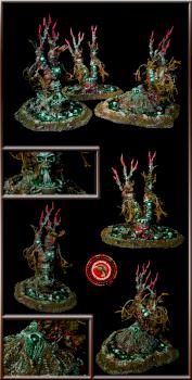 MONSTER TREE WITH SHARDWRACK SPINES by WarHorizone