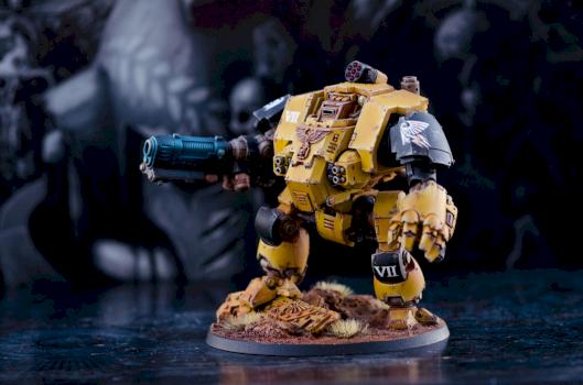 Imperial fist Primaris redemptor dreadnought by Nopaintnogame