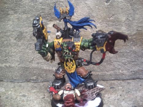 bad moons ork warboss by lord von braken