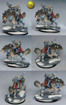 Space Wolf Canis Wolfborn by nels0nmac