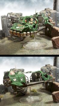 Dark Angel 3rd Company's Transport Land Speeder by Enzomadcap