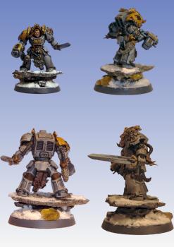 Space Wolf Wolf Lord with Storm Bolter & Power Sword by ColtheReaver