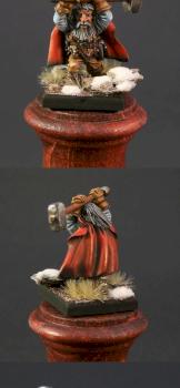 Zwerg mit Zweihandhammer by Barakwolf