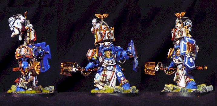 Ultramarine's Librarian in Termoarmour by Trollala