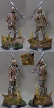 Damnation - Renegate, 54mm scale miniature by Lord Velard