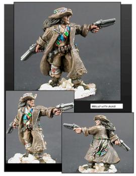 brujo with guns and charms by ALizardInCrimson