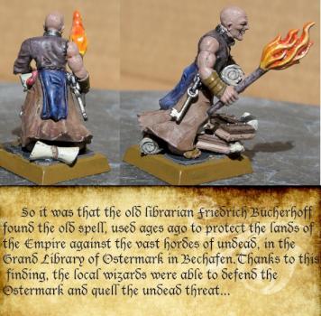 Empire Flagellant librarian by Lunarion