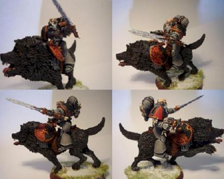 Space Wolves-Thunderwolf Cavalry Harald Thymodson(v1) by Sotirios