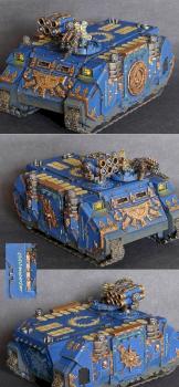 Chaos Thousand Sons Rhino (2nd) by farseer oliver