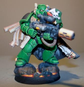 Salamander Marine #IX Meltagun by I am Legion