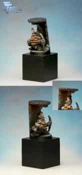 Dwarf miner - Mineur nain Bronze at GD Baltimore 2010 by Juan