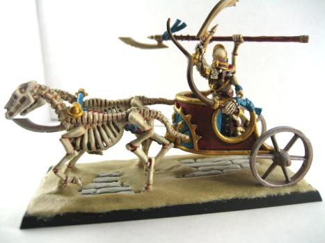 Tomb King Kings Chariot WIP by Biggie