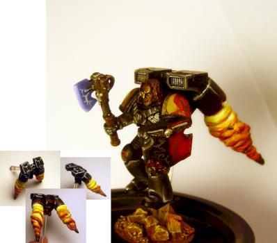 Assault Space Marine Serg. by Kaceas