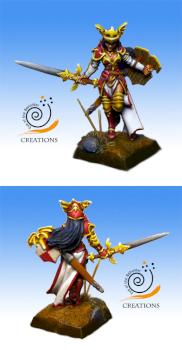 Monique female paladin by TheEyeOfTheBeholder