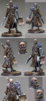 Damnation - Inquisitor, 54mm scale miniature by Lord Velard