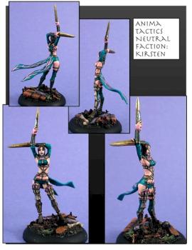 Anima Tactics Kirsten by ALizardInCrimson