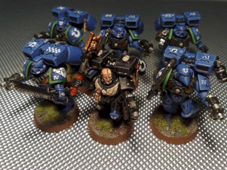Ultramarines Chaplain by sidestreaker