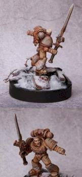 Space marine, golden demon 1st round finalist 09 by nickburns