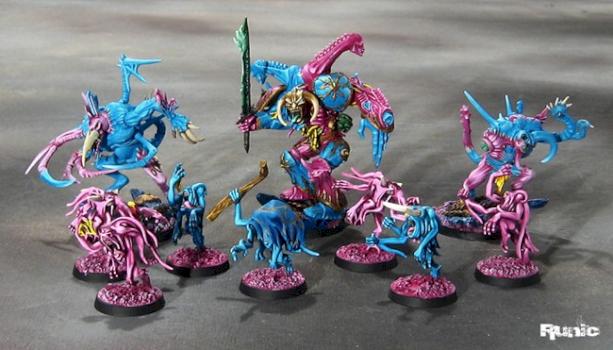 Tzeentch Daemons - Group Shot by Runic