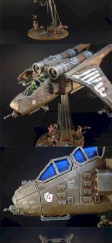 Imperial Guard Valkyrie by TheMiniatureWorkshop