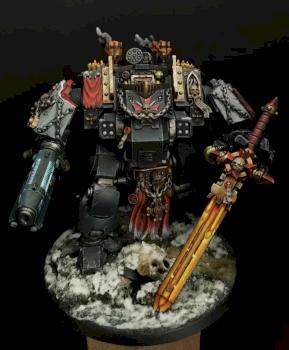 BLACK TEMPLARS REDEMPTOR DREADNOUGHT by hotsh1t