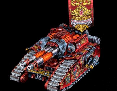 blood angels  super heavy tank by breezezhu90