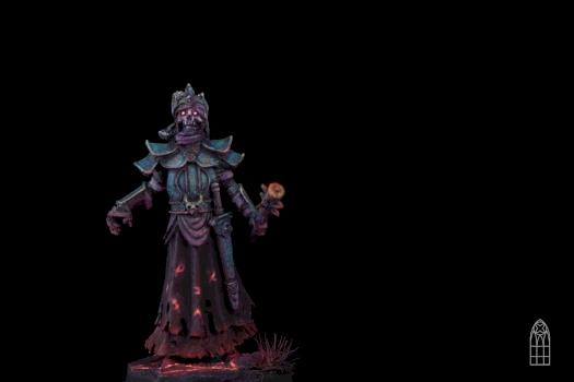 Undead King by Knightmare Miniatures by DaggerAndBrush