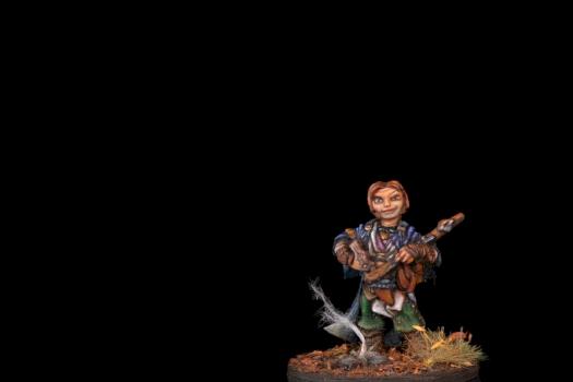 Lem the Halfling by Reaper Miniatures by DaggerAndBrush