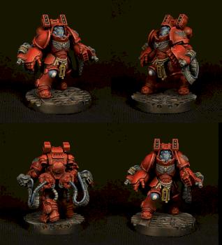 Space Marine Aggressor from Blood Angels by Grey10