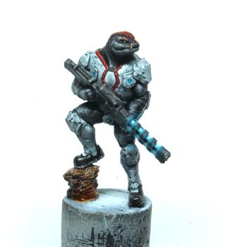 Lizard Mercenary by No Fixed Course