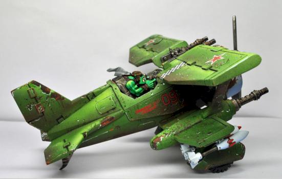 Da Green Baron, Fighta Ace of First Ragna-Ork War by Lord Velard