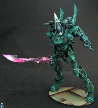 Eldar Wraithknight by thefigurecorner