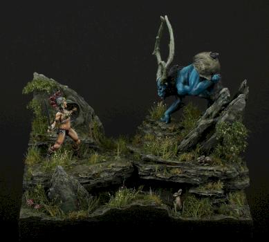 Duel in the mountains by HonourGuard