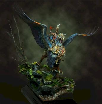 Emperor Karl Franz on Deathclaw by Thill