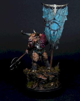 Kaastaruk - Minotaur (1st Place Salute 2013 Fantasy Creatures/Vehicles) by Wickedcarrot
