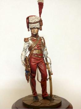 Trumpeteer Major of 2nd Lanciers Guard, France, 1811-13 by ElSergio