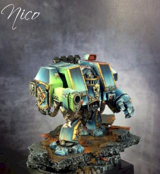 Space Wolf Dreadnought by Alpet