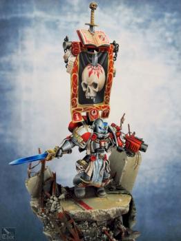 Grey Knights - Justicar Jedidiah (Details) by Thor-Modelling