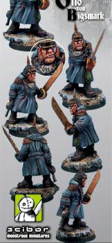 Otto von Bigsmark Prussian Ogre from Scibor Monstrous Miniatures by Scibor